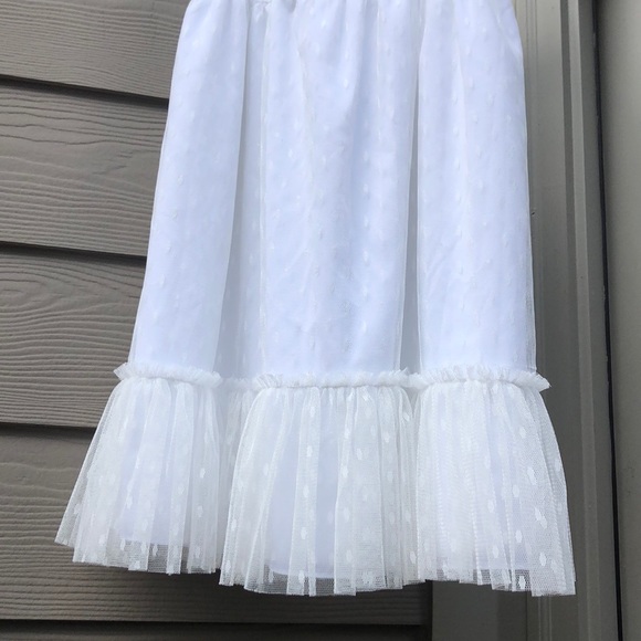 White Tulle Cheochee Junior dress - Picture 5 of 7